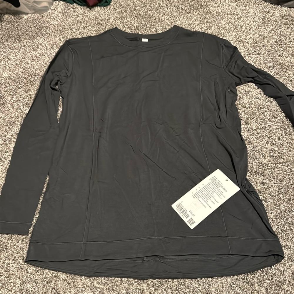 Lululemon Modal Pleated Back Long Sleeve